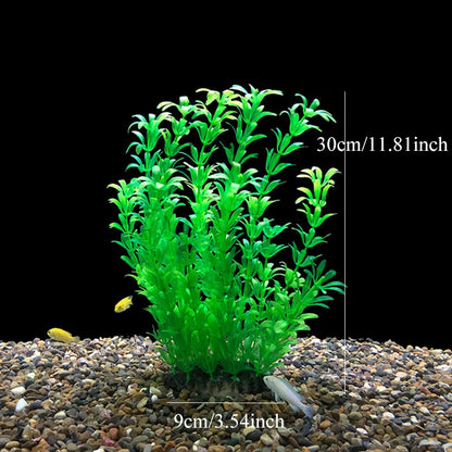 Artificial Aquarium Decor Plants Plastic Aquatic Plants Underwater Plants Aquarium Accessories Decoration Piante Acquario