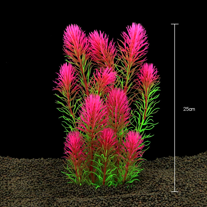 Artificial Aquarium Decor Plants Plastic Aquatic Plants Underwater Plants Aquarium Accessories Decoration Piante Acquario