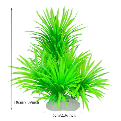 Artificial Aquarium Decor Plants Plastic Aquatic Plants Underwater Plants Aquarium Accessories Decoration Piante Acquario