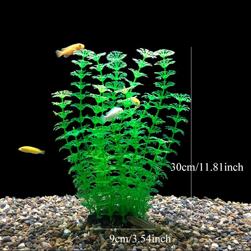 Artificial Aquarium Decor Plants Plastic Aquatic Plants Underwater Plants Aquarium Accessories Decoration Piante Acquario