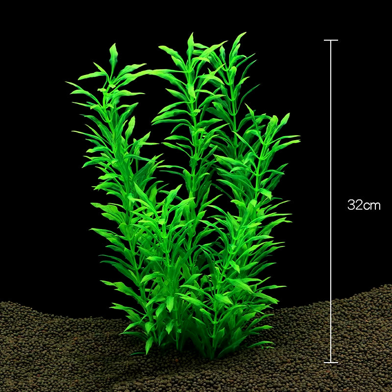 Artificial Aquarium Decor Plants Plastic Aquatic Plants Underwater Plants Aquarium Accessories Decoration Piante Acquario