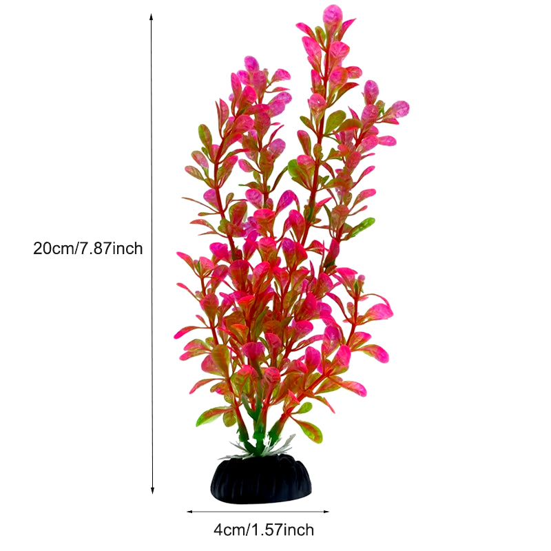 Artificial Aquarium Decor Plants Plastic Aquatic Plants Underwater Plants Aquarium Accessories Decoration Piante Acquario