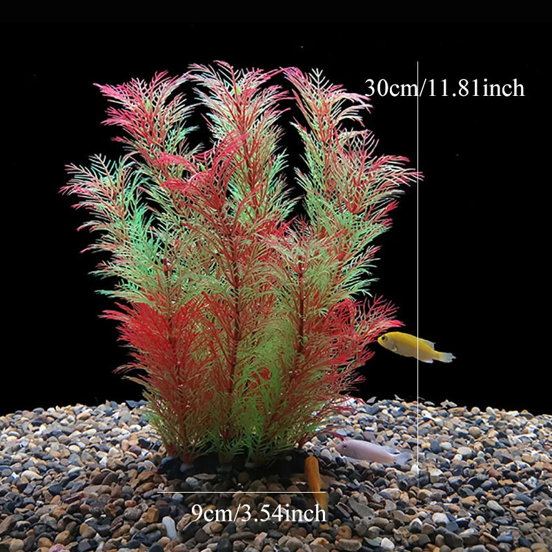 Artificial Aquarium Decor Plants Plastic Aquatic Plants Underwater Plants Aquarium Accessories Decoration Piante Acquario