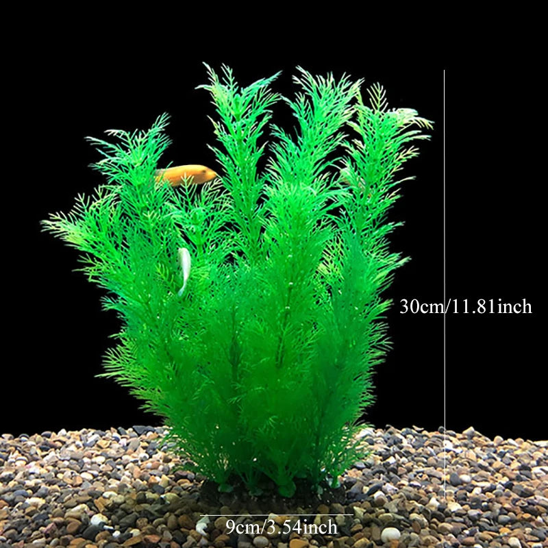 Artificial Aquarium Decor Plants Plastic Aquatic Plants Underwater Plants Aquarium Accessories Decoration Piante Acquario
