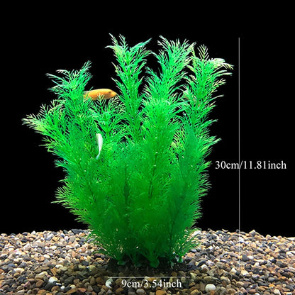 Artificial Aquarium Decor Plants Plastic Aquatic Plants Underwater Plants Aquarium Accessories Decoration Piante Acquario