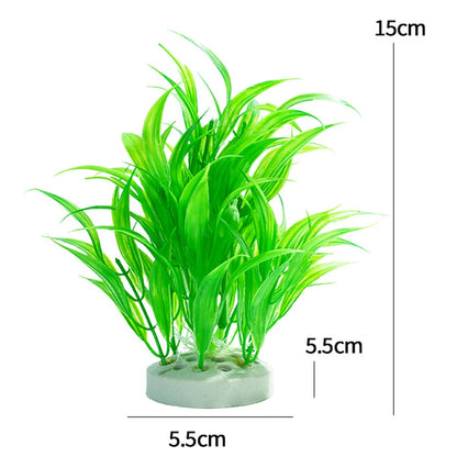 Artificial Aquarium Decor Plants Plastic Aquatic Plants Underwater Plants Aquarium Accessories Decoration Piante Acquario