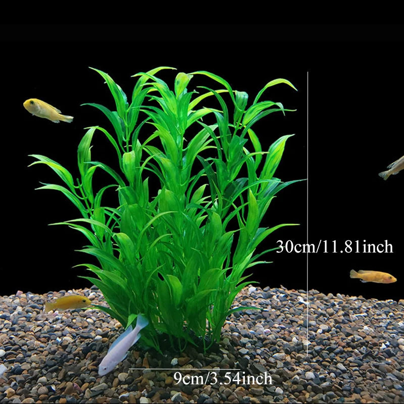 Artificial Aquarium Decor Plants Plastic Aquatic Plants Underwater Plants Aquarium Accessories Decoration Piante Acquario