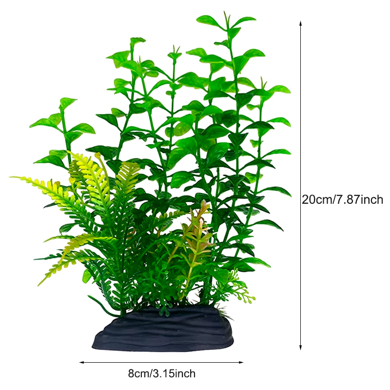 Artificial Aquarium Decor Plants Plastic Aquatic Plants Underwater Plants Aquarium Accessories Decoration Piante Acquario